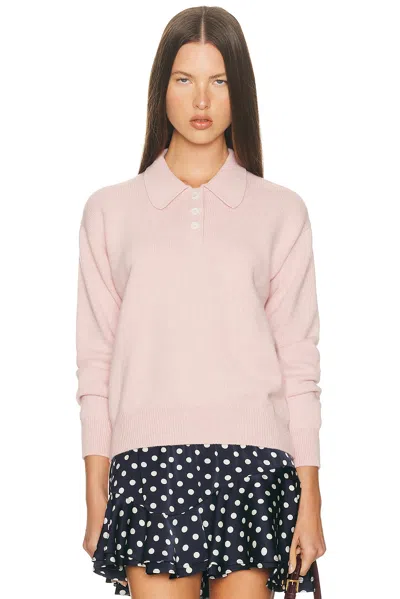 And-daughter Edith Polo Shirt In Pink