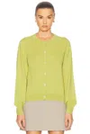 And-daughter Enya Cardigan In Lime Green