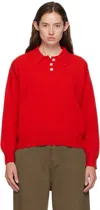 And-daughter Red Edith Polo In Red