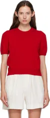And-daughter Red Wicklow T-shirt In Red