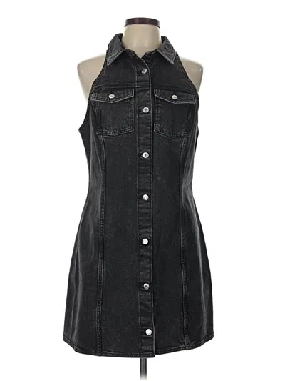 Pre-owned &denim By H&m Casual Dress In Black