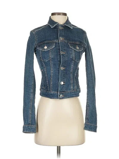 Pre-owned &denim By H&m Denim Jacket In Blue