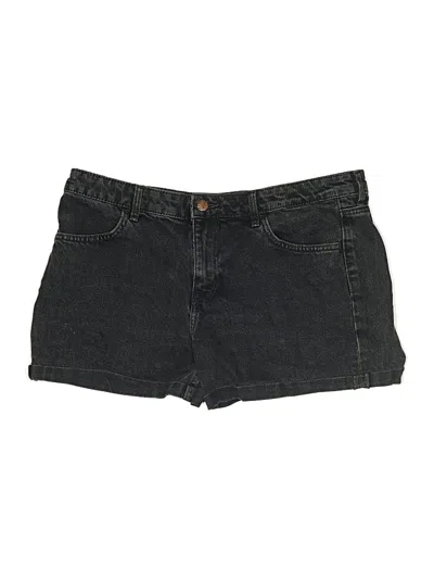 Pre-owned &denim By H&m Denim Shorts In Black