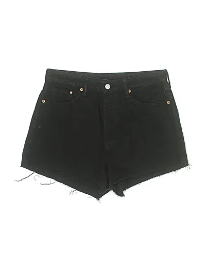 Pre-owned &denim By H&m Denim Shorts In Black