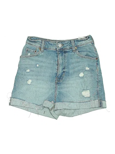 Pre-owned &denim By H&m Denim Shorts In Blue
