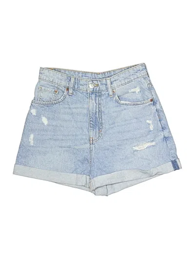 Pre-owned &denim By H&m Denim Shorts In Blue
