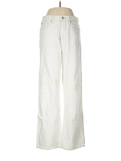 Pre-owned &denim By H&m Jeans In Ivory
