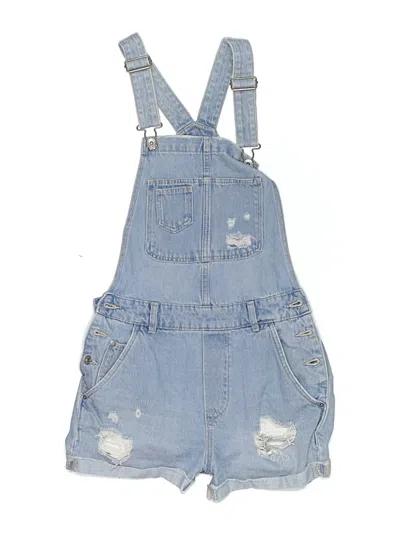 Pre-owned &denim By H&m Overall Shorts In Blue