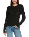 &isla Adrian Pointelle Sweater In Black