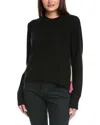 &isla Amelia Side Zip Cashmere Sweater In Black