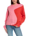 &isla & Isla Annie Wave Cashmere Hoodie In Multi