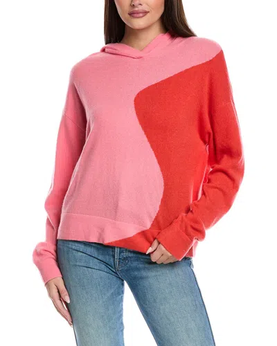 &isla & Isla Annie Wave Cashmere Hoodie In Multi