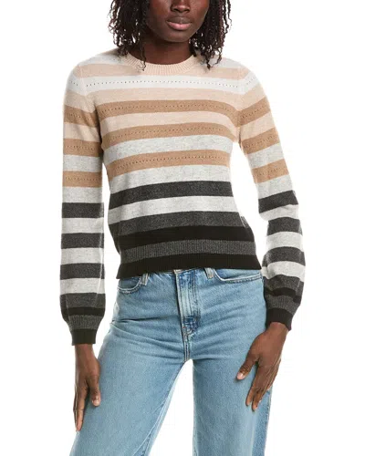 &isla Ariana Stripe Cashmere Sweater In Multi