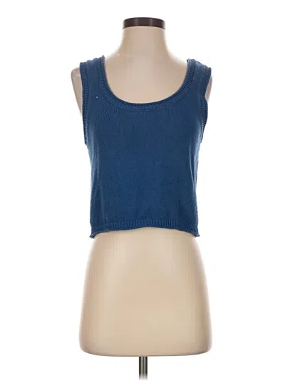 Pre-owned &isla Cardigan Sweater In Blue