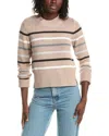&isla Ember Stripe Sweater In Brown