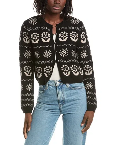 &isla Evelyn Floral Motif Cashmere Cardigan In Multi
