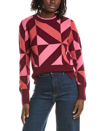 &isla Gabby Geo Cashmere Sweater In Multi
