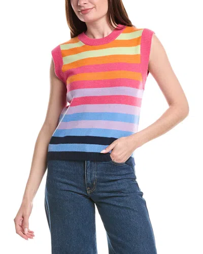 &isla Kacey Stripe Cashmere Top In Multi