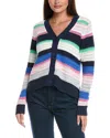 &isla Lauren Textured Cardigan In Multi