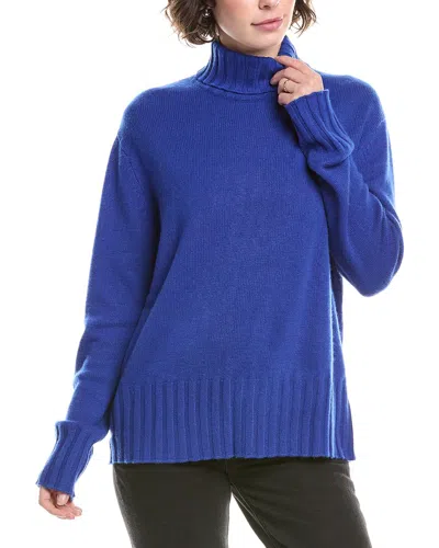 &isla & Isla Mavis Turtleneck Sweater In Blue