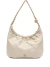 &isla Sirena Cocoon Scalloped Chain Shoulder Bag In Neutral