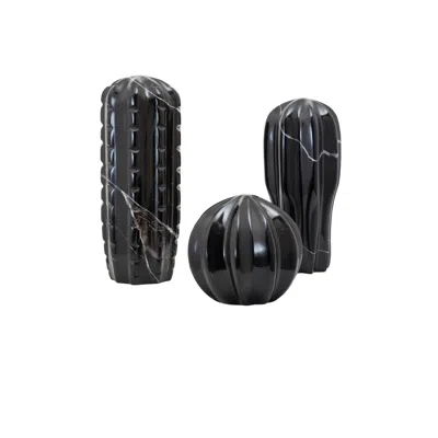 And Jacob Cactus Set - Marble Black