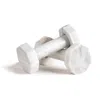 And Jacob Gym Dumbbells 1.5 Kilo Piece - White Marble