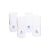 And Jacob Neutrals Four Shots Mezcal Tequila Glasses In White