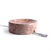 And Jacob Rose Gold Cable Holder Pink Marble
