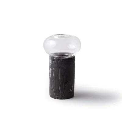 And Jacob Soliflor Bubble Vase Black