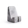 And Jacob Tablet Holder - Grey Marble In Gray