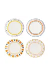 &k Amsterdam Boavista Plates (set Of Four)