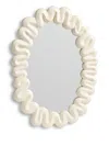 &k Amsterdam Dribble Oval Mirror (52.5cm X 31.5cm)