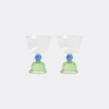 &k Amsterdam Glassware Multicolour Uni