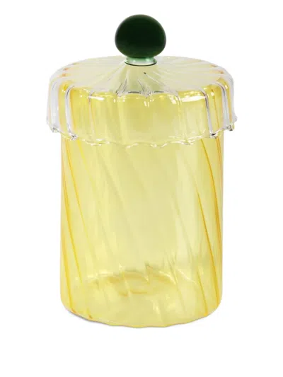 &k Amsterdam Spiral Glass Jar (9.5cm)