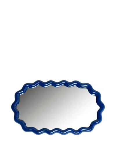 &k Amsterdam Zigzag Wave Mirror (40cm X 24cm)