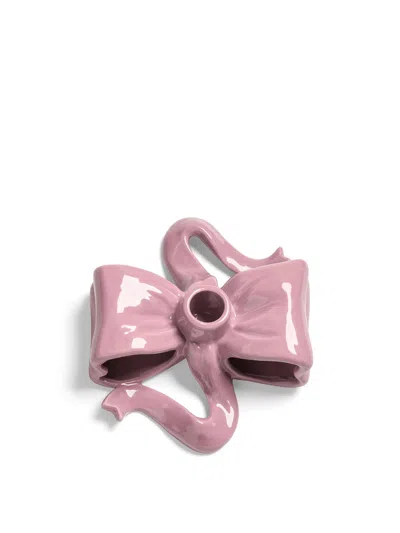 &klevering Candle Holder Ribbon In Pink