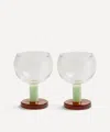 &klevering Cantine Glass Set Of Two In Multi