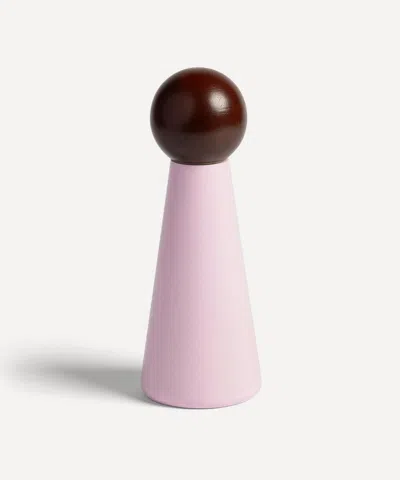 &klevering Halma Large Salt And Pepper Mill In Pink