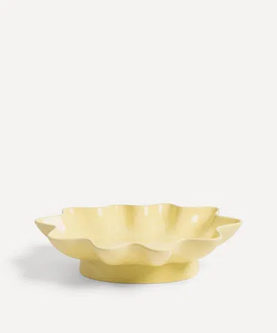 &klevering Oval Sun Butter Bowl In Yellow