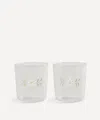 &klevering Petal Wine Glasses Set Of Two