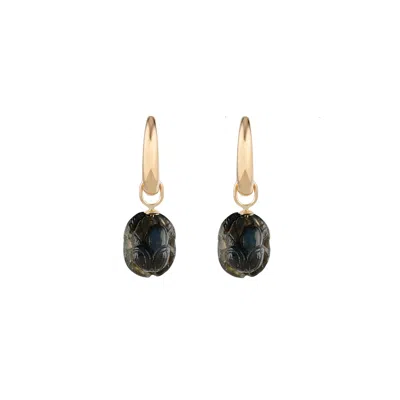 &lottie Women's Black Buggin Earring Charms