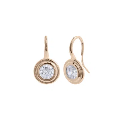 &lottie Women's Gold Parallel Earrings