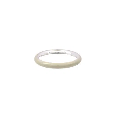 &lottie Women's Neutrals Uno Cream Brulee Ring In White