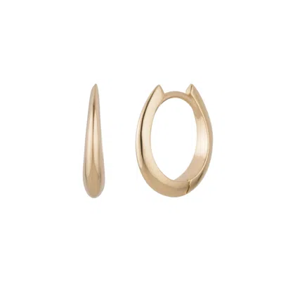 &lottie Women's Piccolo Gold Vermeil Huggie Hoops