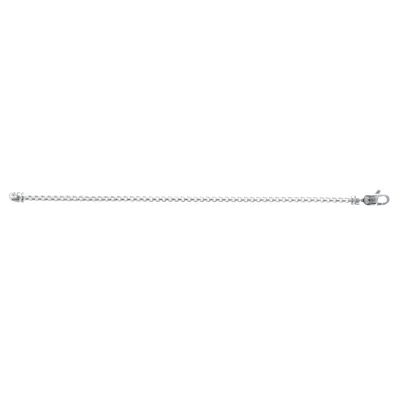 &lottie Women's Silver Box Chain Bracelet