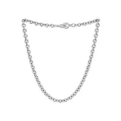 &lottie Women's Silver Titanlink Necklace