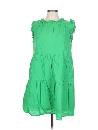 Pre-owned &merci Casual Dress In Green