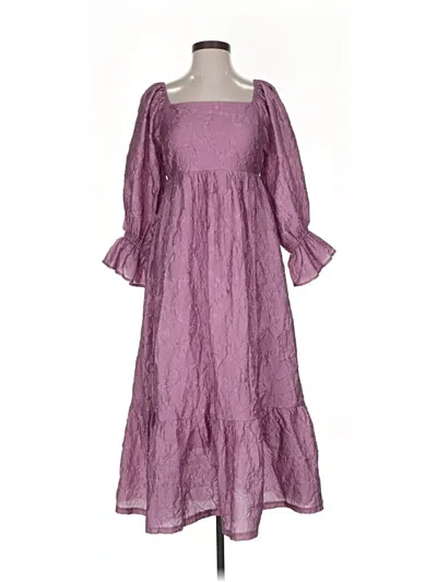 Pre-owned &merci Casual Dress In Purple