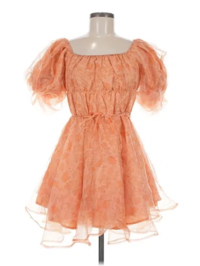 &merci Cocktail Dress In Orange